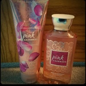 Bath & Body Works Pink Cashmere Set